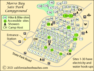 Morro Bay State Park Campground, CA