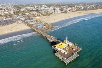 Santa Monica Pier, Los Angeles County, CA